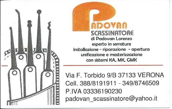 Padovan scassinatore di Padovan Lorenzo
